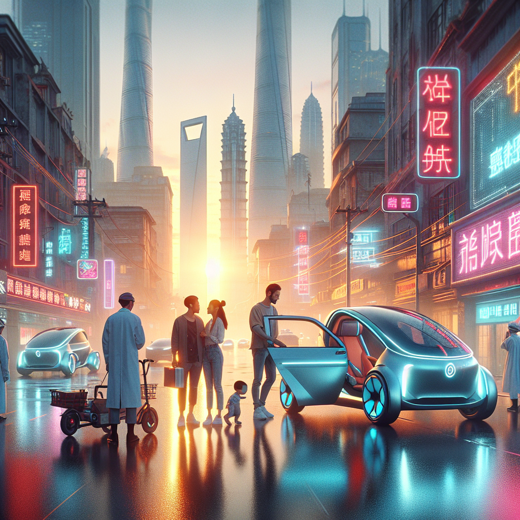 advanced Chinese electric vehicles
