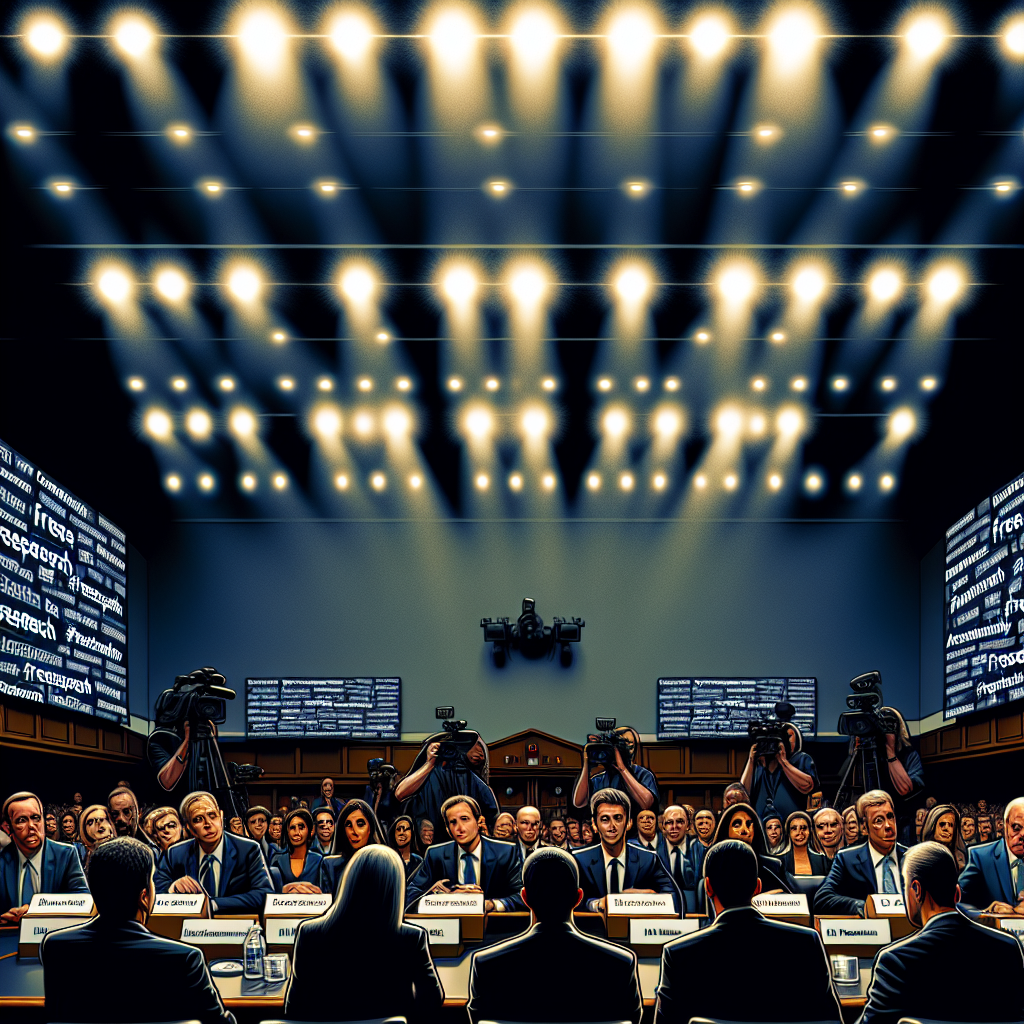 congressional pressure on social media companies