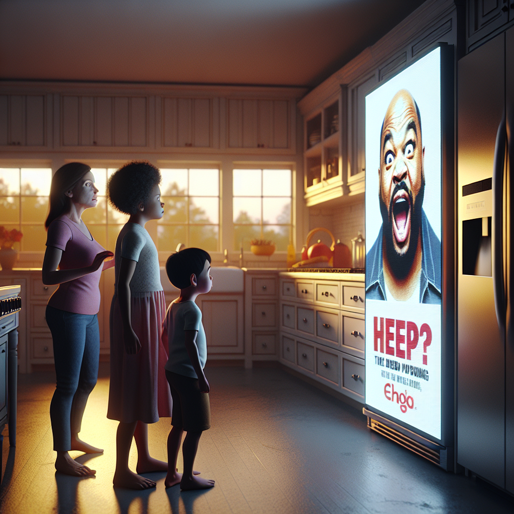Samsung Family Hub refrigerator ads