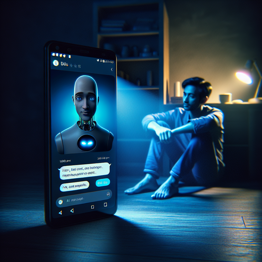 AI mental health support for men