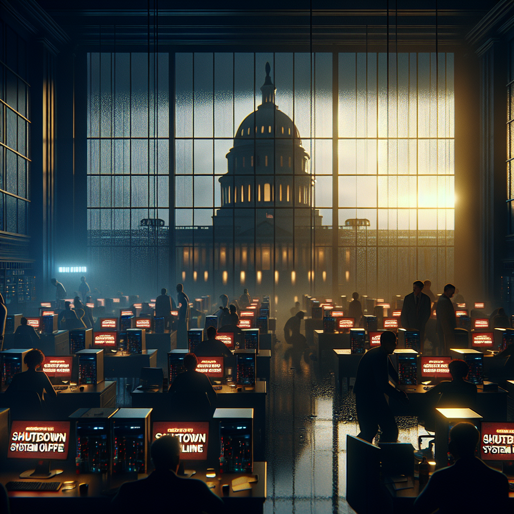 government tech worker shutdown impact