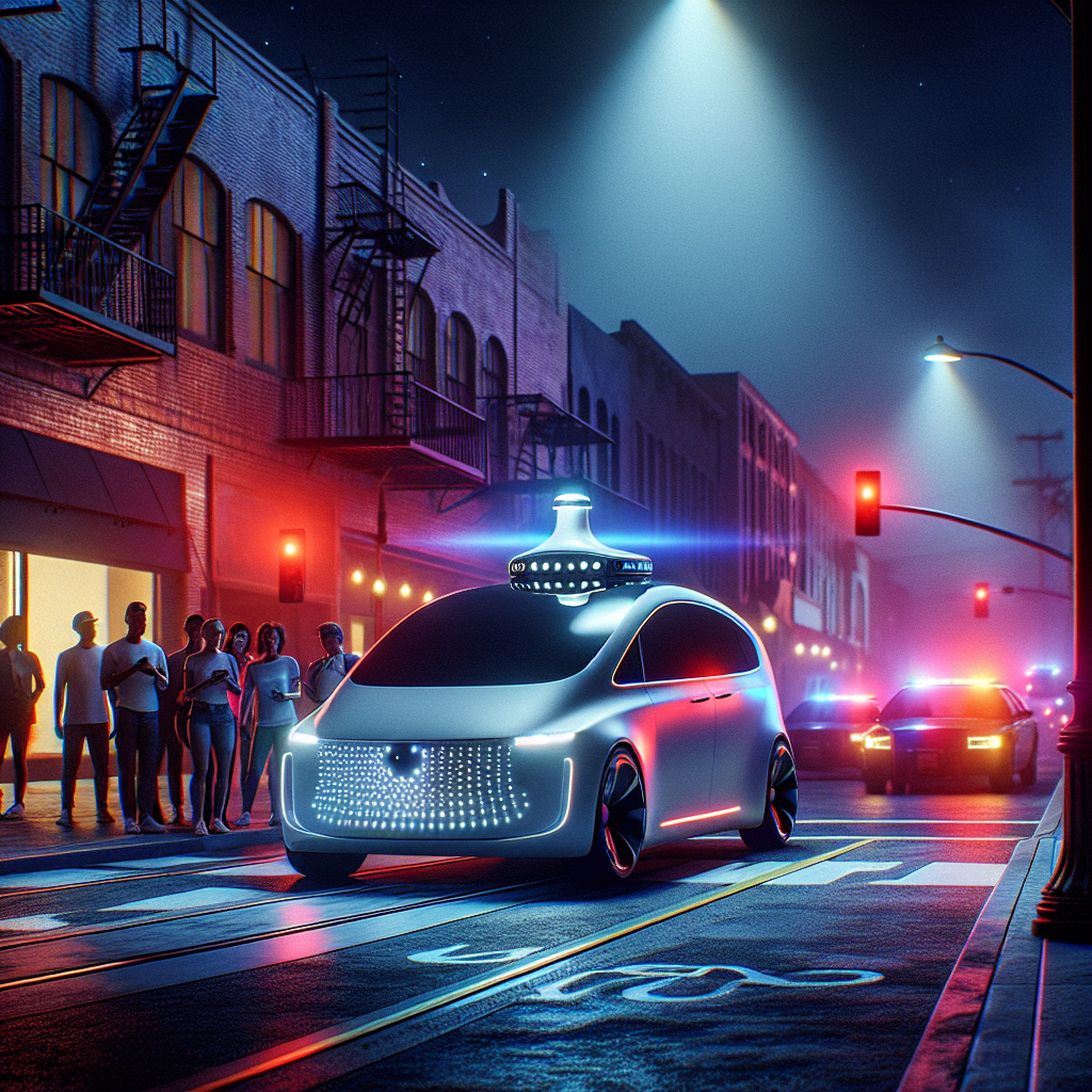 Waymo self-driving car ticket