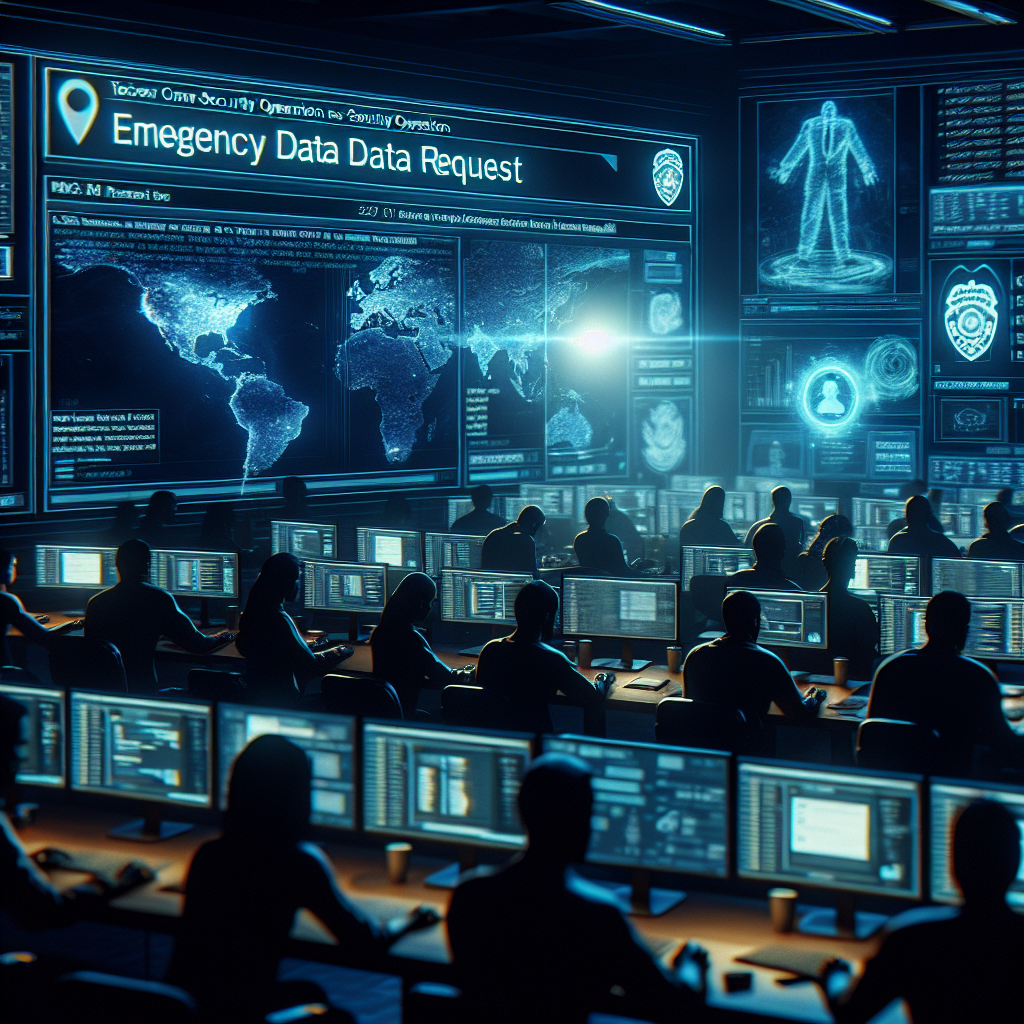 emergency data request abuse